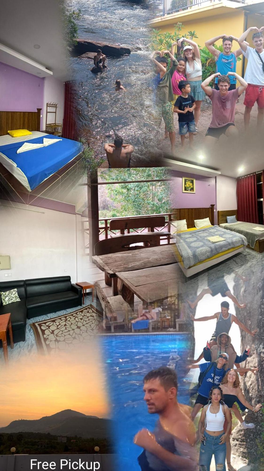 The Vibe Guesthouse Kampot Exteriör bild